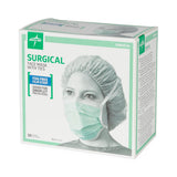 Medline ASTM Level 1 Surgical Face Mask with Anti-Fog and Ties
