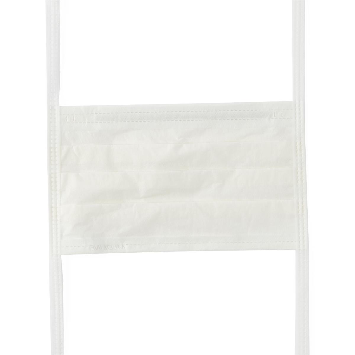 Medline ASTM Level 1 Surgical Mask with Hypoallergenic Filter and Ties