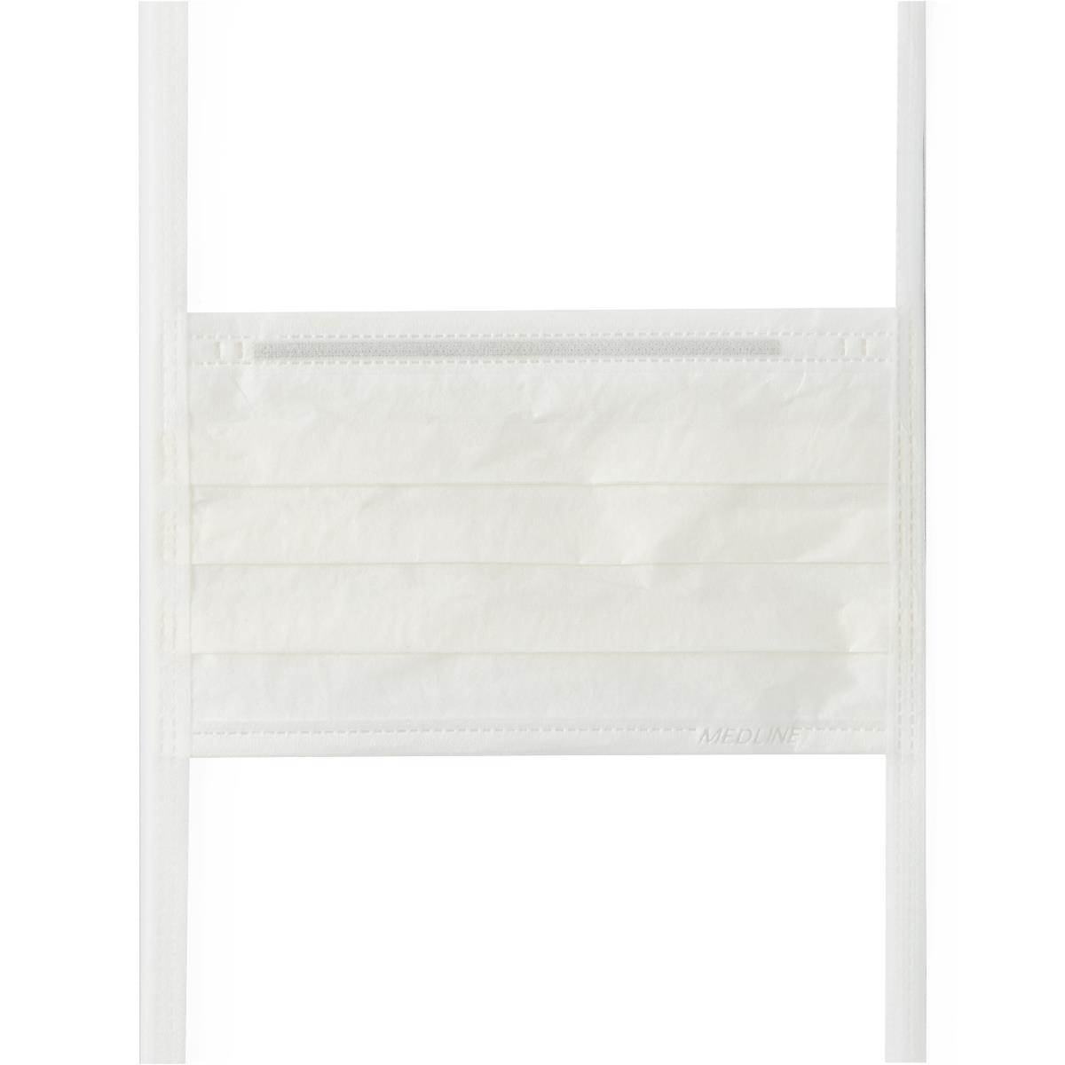 Medline ASTM Level 1 Surgical Mask with Hypoallergenic Filter and Ties