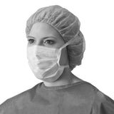 Medline ASTM Level 1 Surgical Mask with Hypoallergenic Filter and Ties
