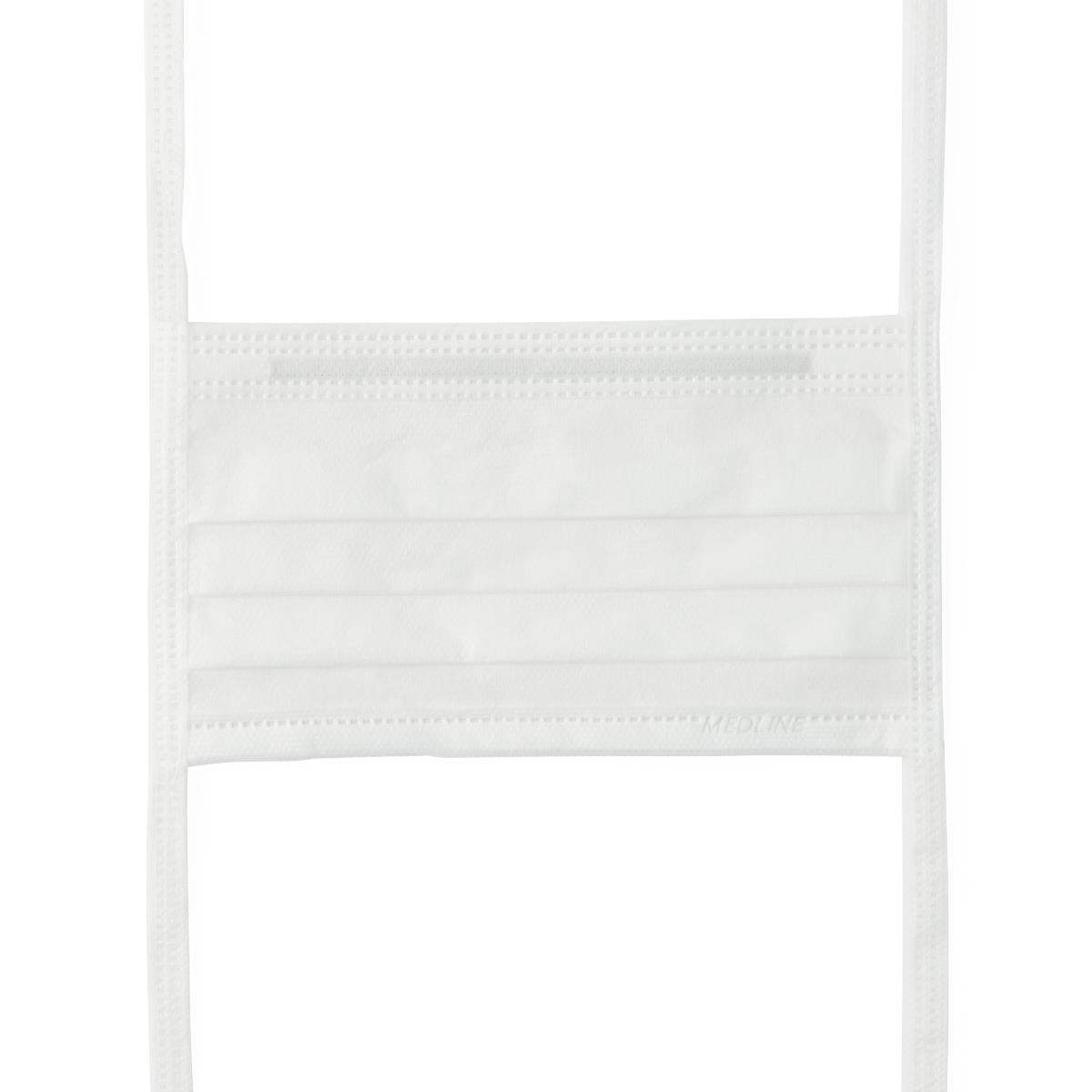 Medline ASTM Level 1 Sensitive Skin Surgical Face Masks with Ties