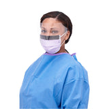 Medline ASTM L3 Procedure Face Mask with Eye Shield and Ear Loops