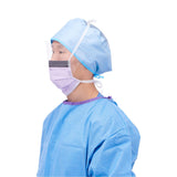 Medline ASTM Level 3 Surgical Face Masks with Eye Shield