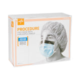Medline ASTM Level 1 Procedure Face Mask with Anti-Fog Shield and Ear Loops