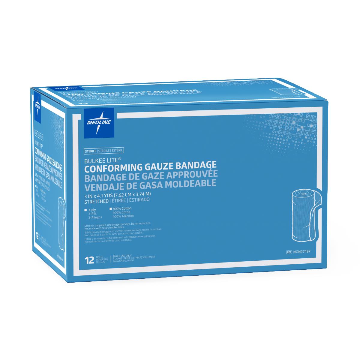 Bulkee Lite Sterile Cotton Conforming Bandages