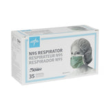 Medline N95 Flat-Fold Particulate Respirator Masks