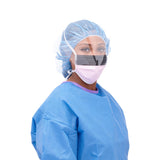Medline ASTM Level 3 Surgical Face Masks with Eye Shield