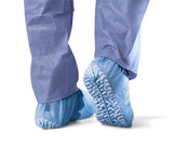 Medline Nonskid Medium-Weight Disposable Shoe Covers