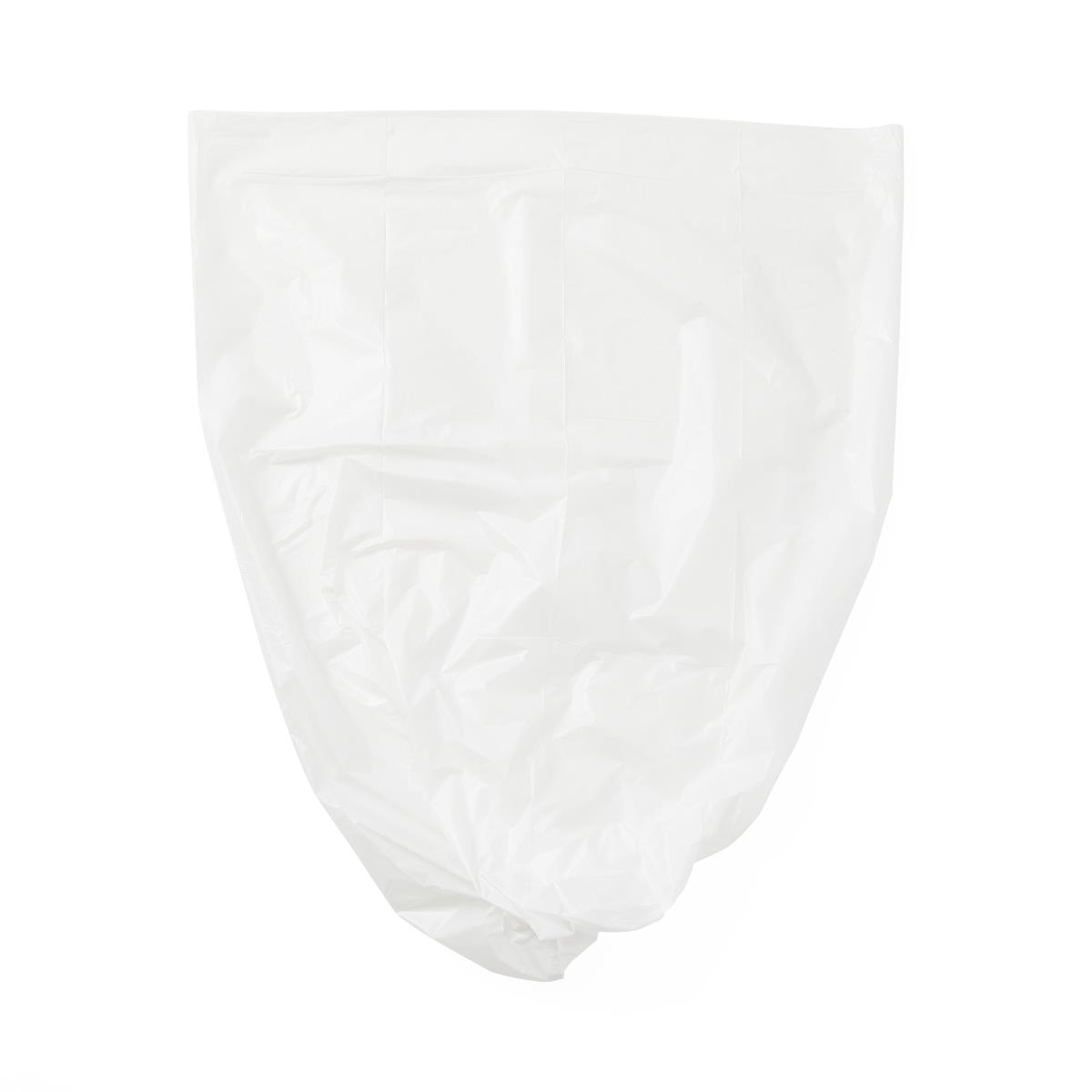 Medline White Low-Density Trash Can Liners