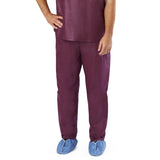 Medline Unisex Scrub Pants with Covered Elastic Waist