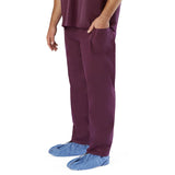 Medline Unisex Scrub Pants with Covered Elastic Waist