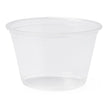 Medline Clear Plastic Soufflé Portion Cups