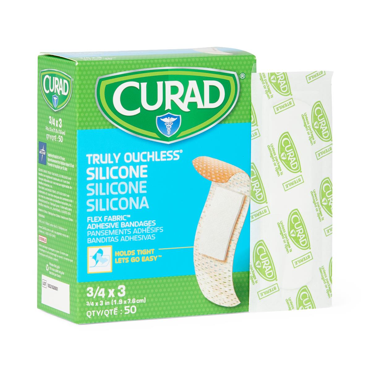 CURAD Silicone Adhesive Bandages
