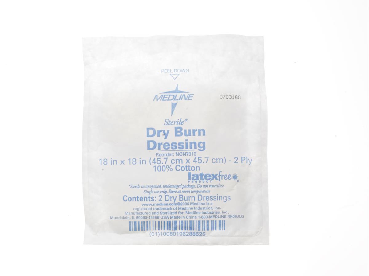 Medline Cotton Burn Dressings