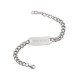 Medline Stainless Steel Medical Alert Bracelets
