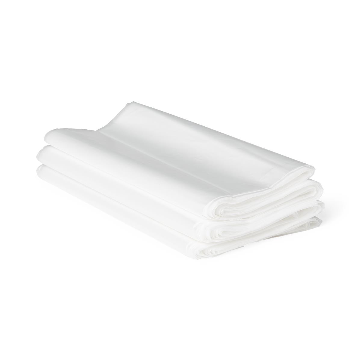 Medline Clear Low-Density Trash Can Liners