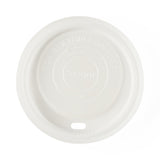 Medline Compostable Hot Drinking Paper Cups and Lids