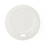 Medline Compostable Hot Drinking Paper Cups and Lids