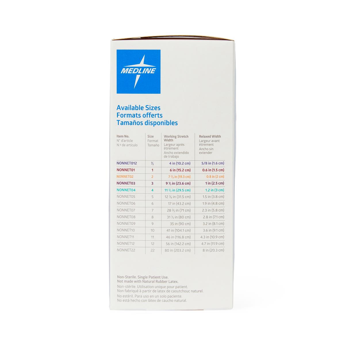 Medline Stretch Tubular Elastic Dressing Retention Nets