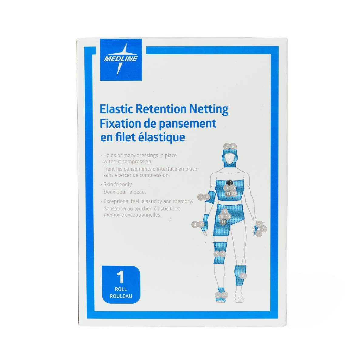 Medline Stretch Tubular Elastic Dressing Retention Nets