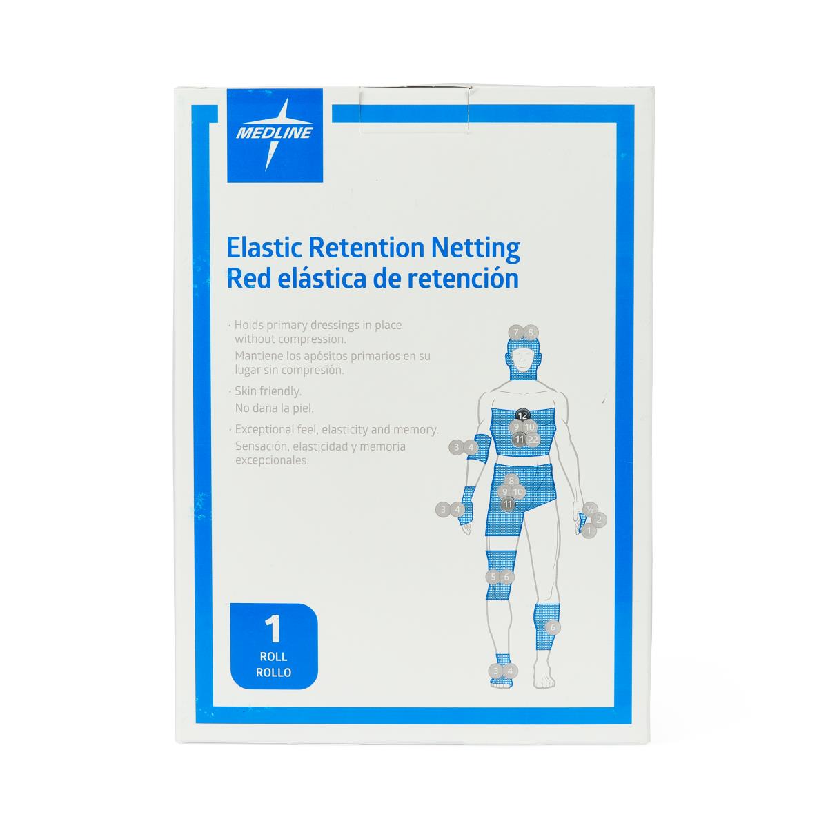 Medline Stretch Tubular Elastic Dressing Retention Nets