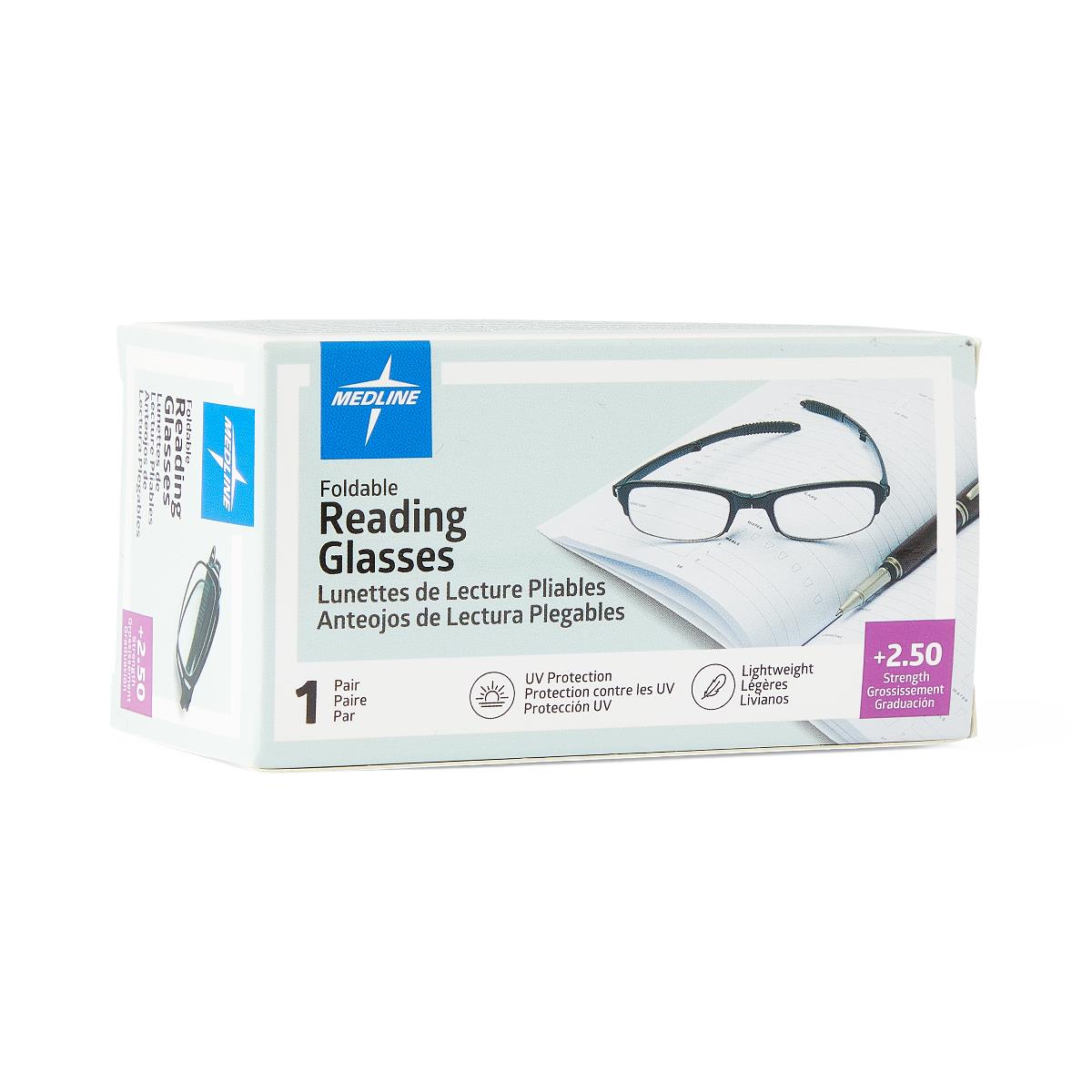 Medline Unisex Reading Glasses