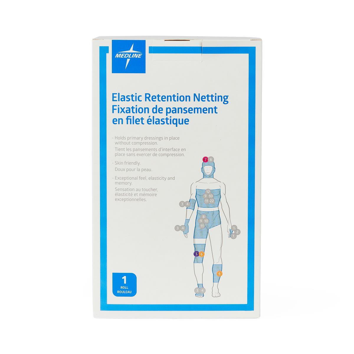 Medline Stretch Tubular Elastic Dressing Retention Nets