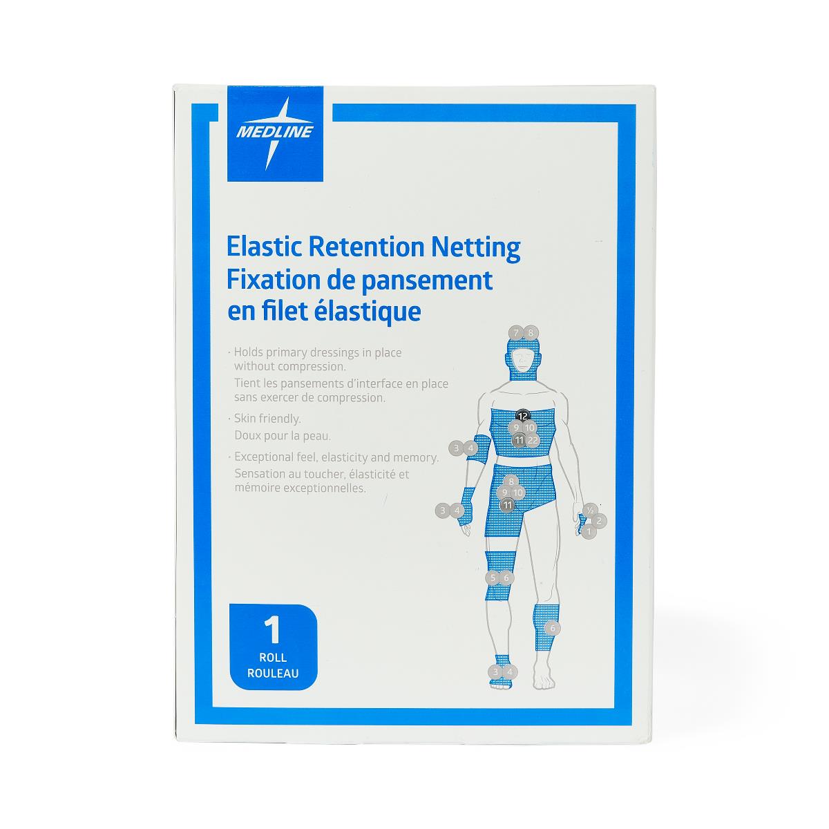Medline Stretch Tubular Elastic Dressing Retention Nets