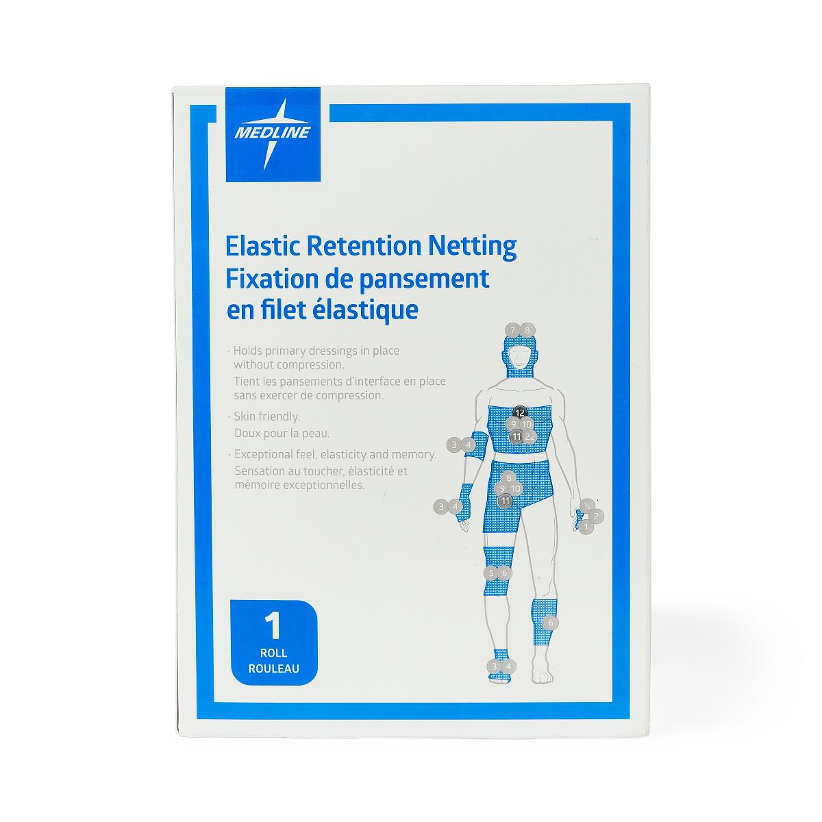 Medline Stretch Tubular Elastic Dressing Retention Nets