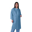 Medline Disposable Knit Cuff / Collar Multilayer SMS Lab Coats