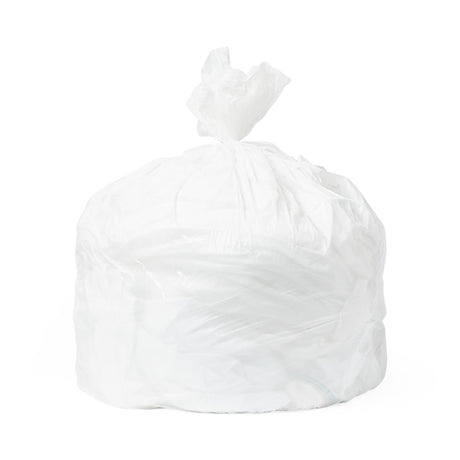 Medline White Low-Density Trash Can Liners