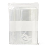 Medline Plastic Zip Closure Bags with White Write-On Block