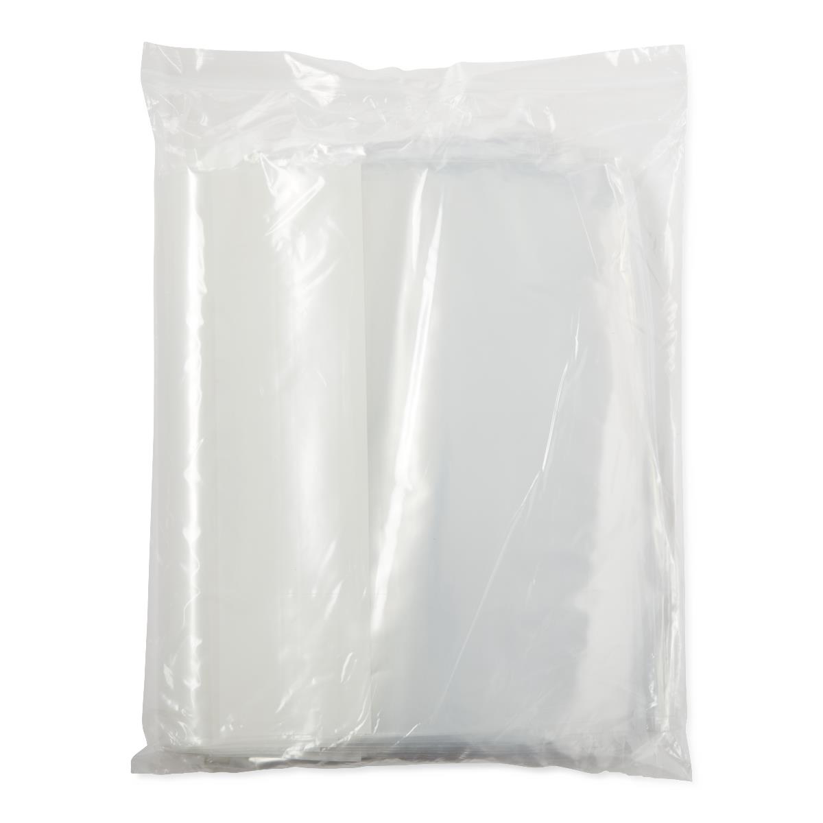 Medline Plastic Zip Closure Bags with White Write-On Block