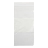 Medline Plastic Zip Closure Bags with White Write-On Block - BeHope