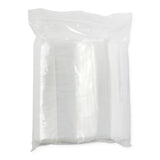 Medline Plastic Zip Closure Bags with White Write-On Block