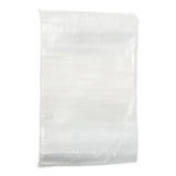 Medline Plastic Zip Closure Bags with White Write-On Block