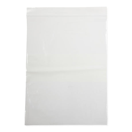 Medline Plastic Zip Closure Bags with White Write-On Block - BeHope