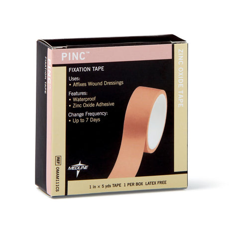 Dressing Retention Tape Pinc™ Pink 1/2 Inch X 5 Yard Zinc Oxide Adhesive Zinc Oxide Nonsterile - Behope