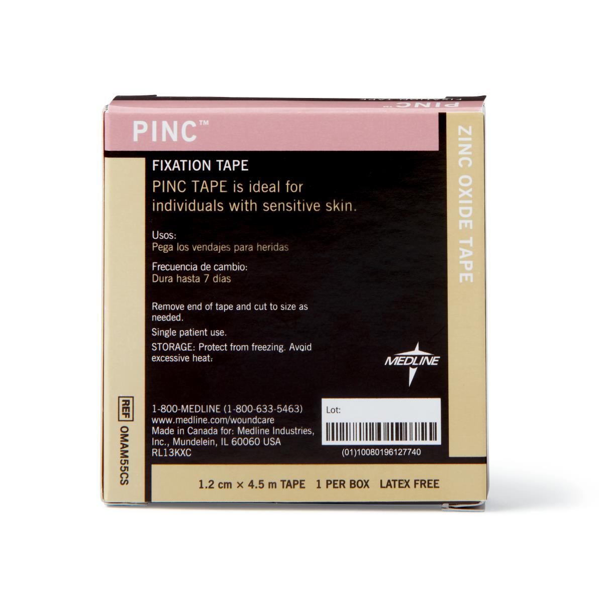 Pinc Zinc Oxide Dressing Fixation Tape - BeHope