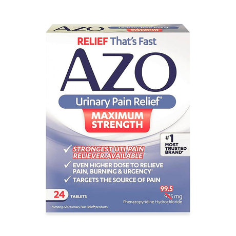 Azo Urinary Pain Relief Tablets - BeHope