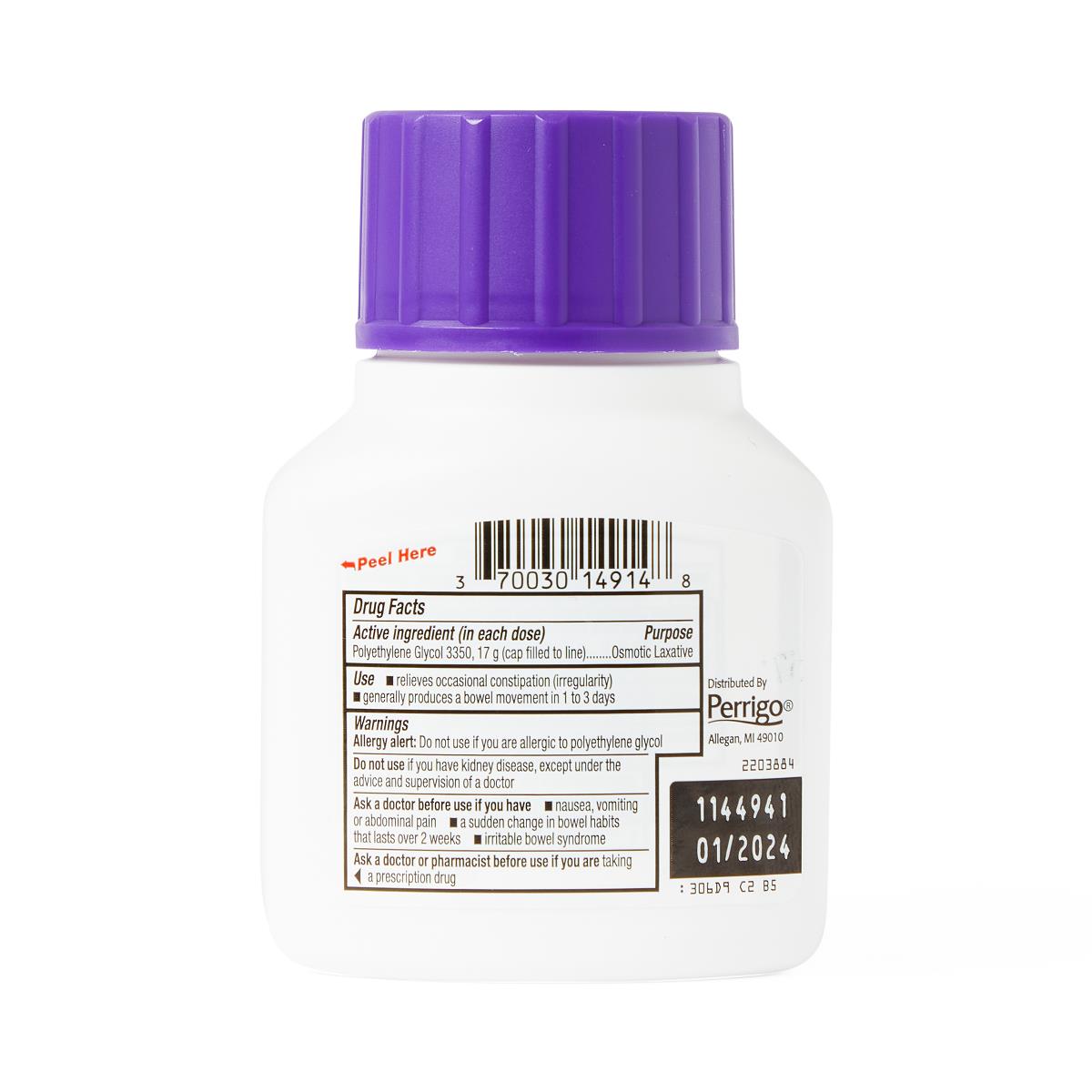 Goodsense Clearlax Polyethylene Glycol Laxative Powder - BeHope
