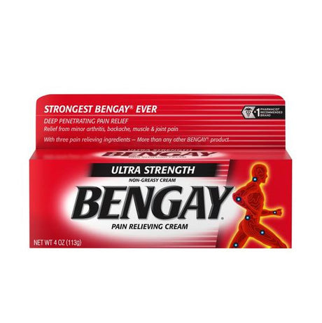Bengay Topical Analgesic Cream with 4% Lidocaine