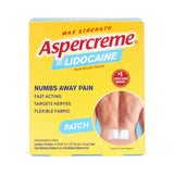 Aspercreme Lidocaine Pain Relieving Patches