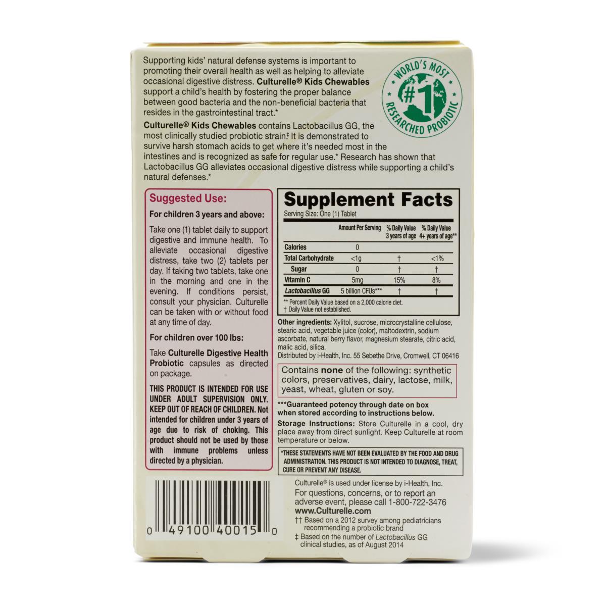 Culturelle Probiotic Capsules - BeHope