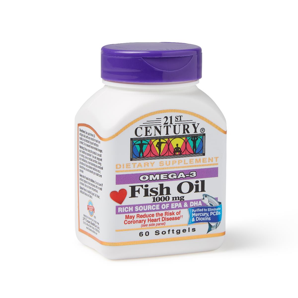 21st Century Fish Oil Softgels