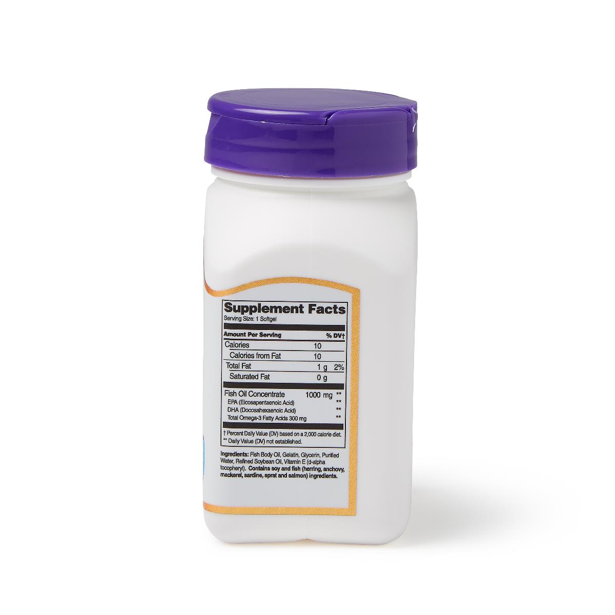21st Century Fish Oil Softgels