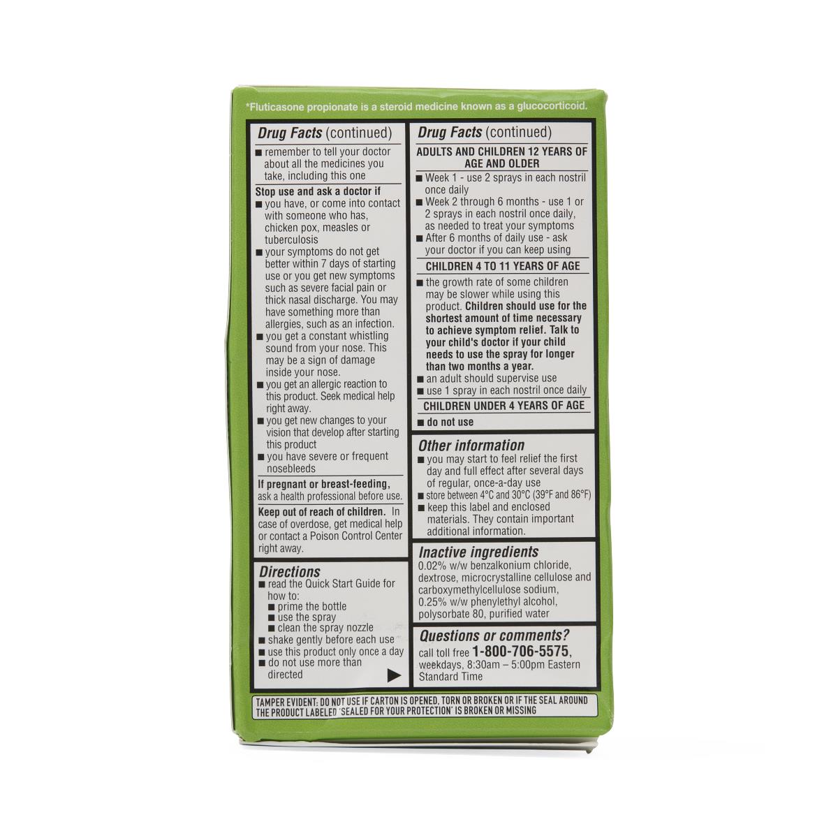 Fluticasone Propionate Nasal Allergy Spray - BeHope