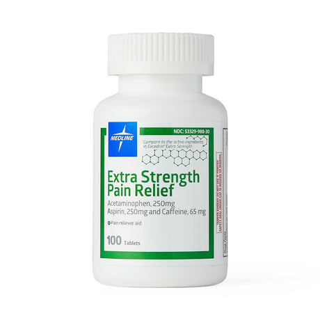 Medline Pain Reliever Plus Tablets - BeHope