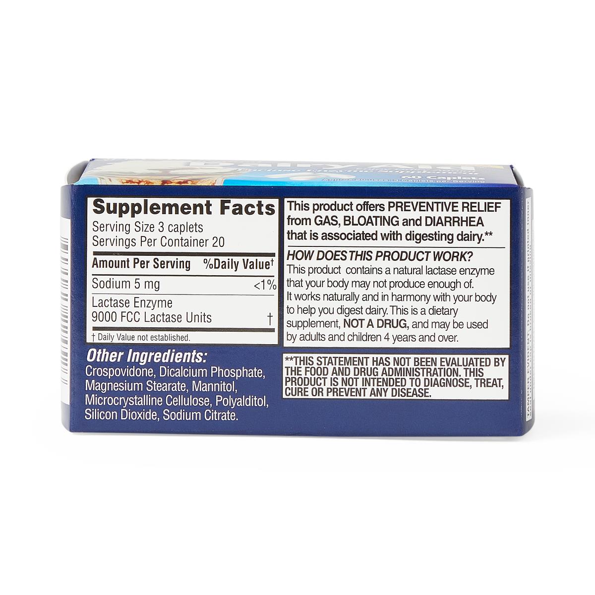 Dairy Digestive Aids