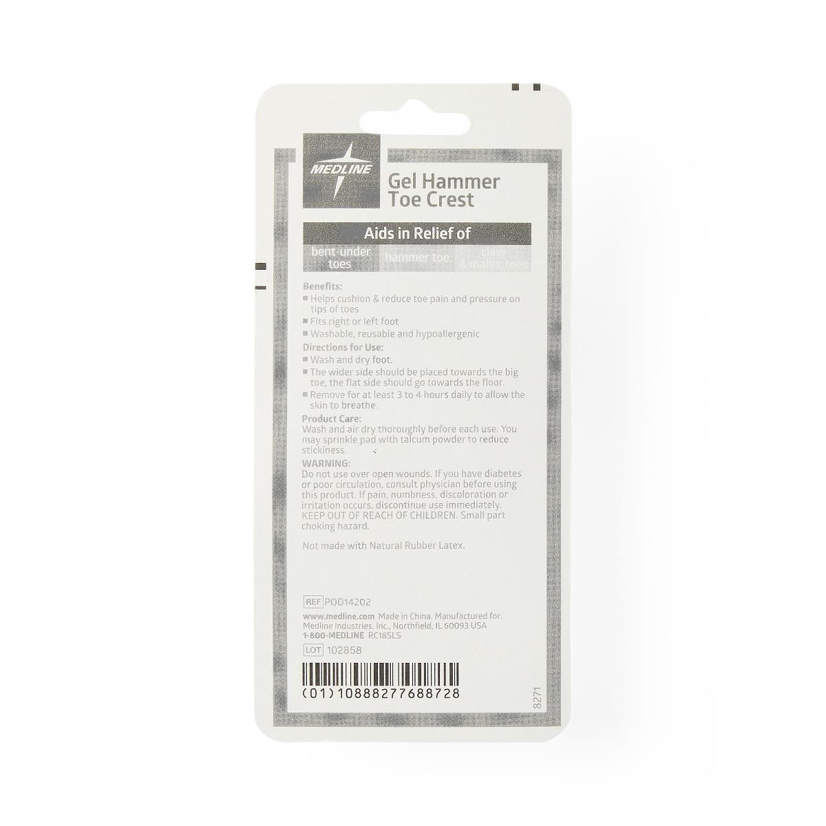Medline Gel Hammer Toe Crest